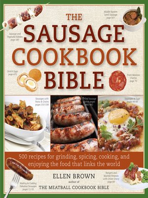 cover image of Sausage Cookbook Bible
